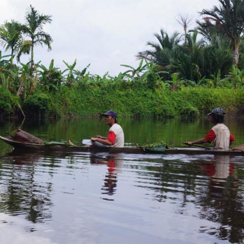 Traversée en Pirogue